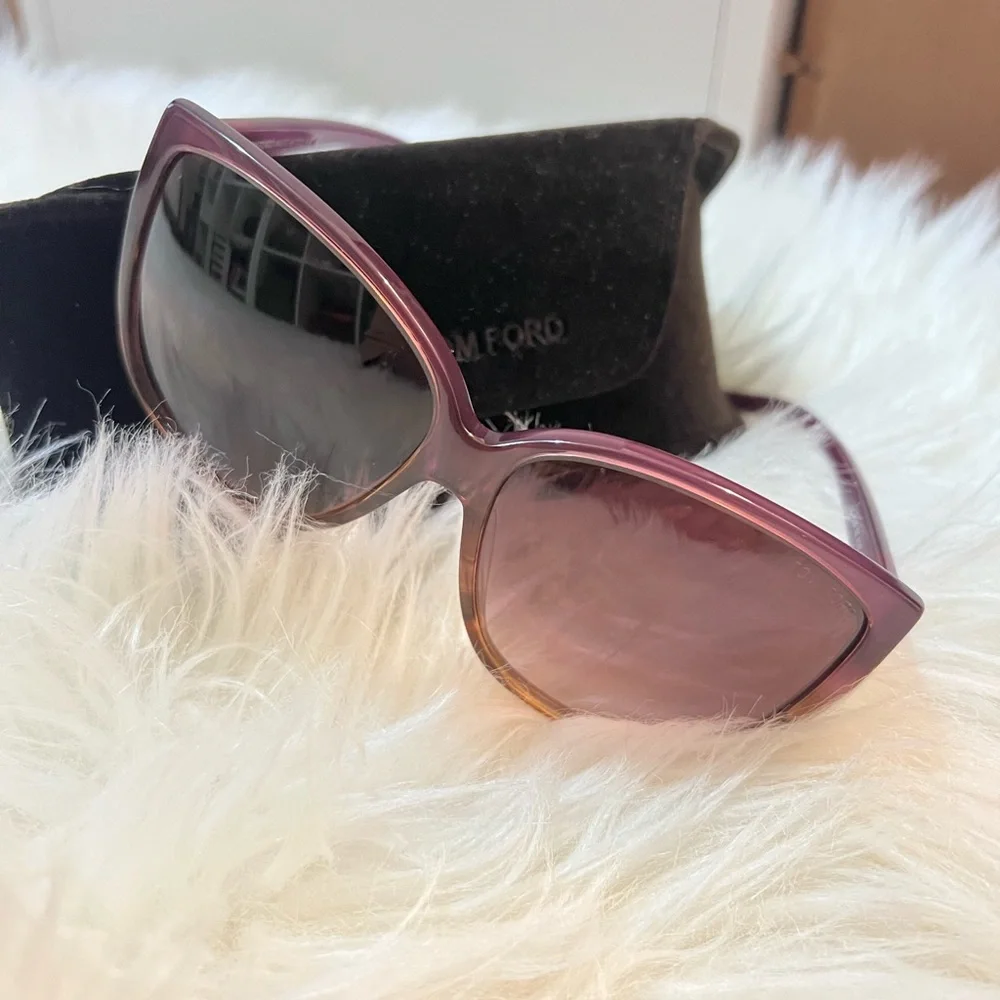 Tom‎ Ford Oversized gradient Sunglasses